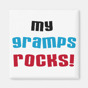 Meine Grampen Rocks T - Shirt und Geschenke Magnet