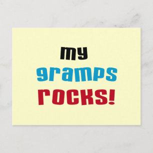 Meine Grampen Rocks T - Shirt und Geschenke Postkarte