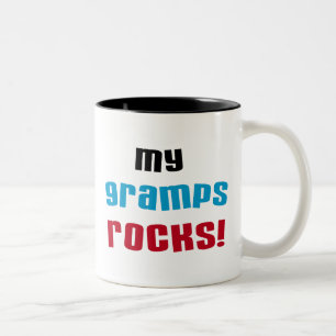 Meine Grampen Rocks T - Shirt und Geschenke Zweifarbige Tasse