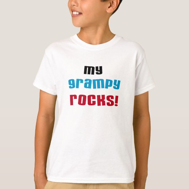 Meine Grampy Rocks T Shirts und Geschenke (Vorderseite)