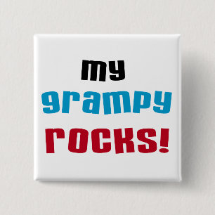 Meine Grampy Rocks T Shirts und Geschenke Button