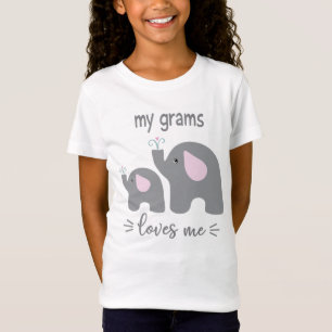 Meine Grams Lieben Ich - Elefantes Shirt für Kinde