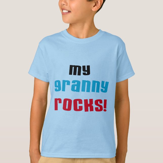 Meine Granny Rocks T Shirts und Geschenke (Vorderseite)