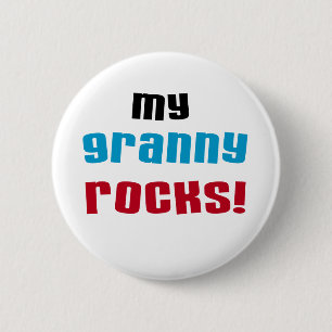 Meine Granny Rocks T Shirts und Geschenke Button