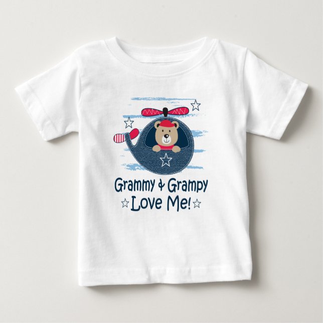 Meine graue Liebe Baby T-shirt (Vorderseite)