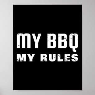 Meine Grillen Meine Regeln Poster