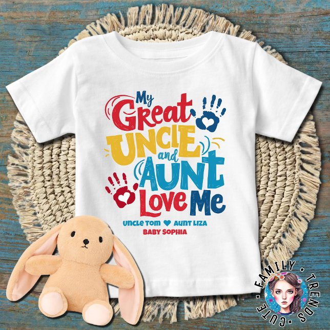 Meine große Liebe und Tante Baby T-shirt (Von Creator hochgeladen)