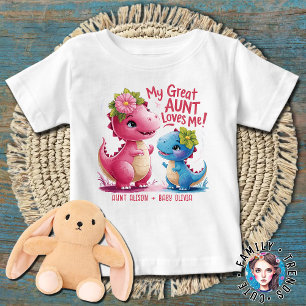 Meine große Tante-Liebe Baby T-shirt