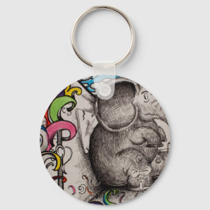 meine große Überraschung Keychian Schlüsselanhänger