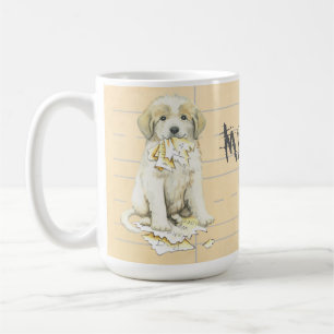 Meine großen Pyrenäen aßen meine Hausaufgaben Tasse