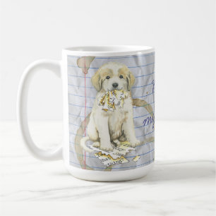 Meine großen Pyrenäen haben meinen Lektionsplan er Kaffeetasse