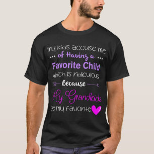 Meine Großkinder sind meine liebste lustige Oma T-Shirt