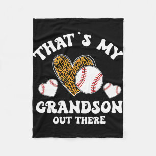 Meine Großmutter da draußen gibt Frauen Baseball-O Fleecedecke
