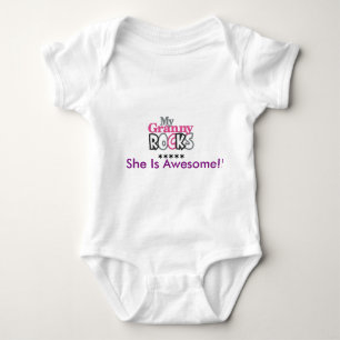 Meine Großmutter-Felsen!!!!!!!! Baby Strampler