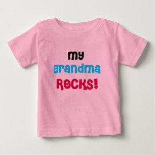 Meine Großmutter-Felsen Baby T-shirt