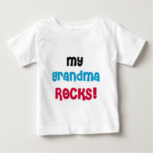 Meine Großmutter-Felsen Baby T-shirt