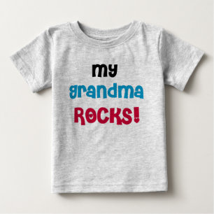 Meine Großmutter-Felsen Baby T-shirt