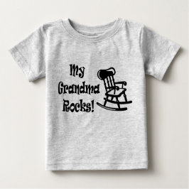 Meine Großmutter-Felsen Baby T-shirt