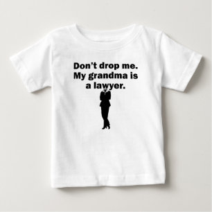 Meine Großmutter ist ein Rechtsanwalt Baby T-shirt