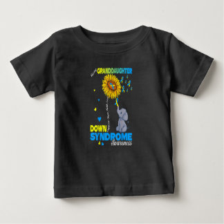 Meine Großtochter-Down-Syndrom-Bewusstsein Niedlic Baby T-shirt
