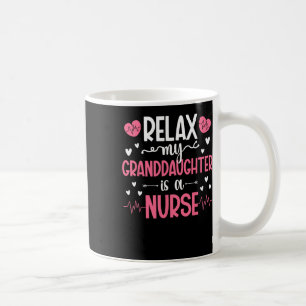 Meine Großtochter ist ein Krankendielen eines Kran Kaffeetasse