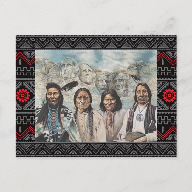 Meine Gründerväter Postkarte (Vorderseite)