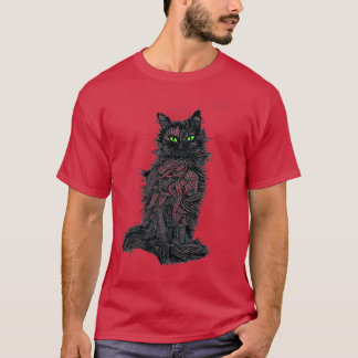 Meine grüne Mit Augen Katze T-Shirt