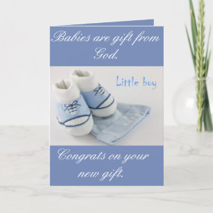 Meine Grußkarte Collection Baby Dusche Karte