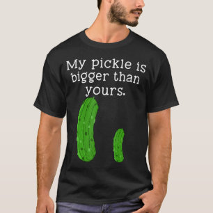 Meine Gurke ist größer als deine Lustige Anspielun T-Shirt