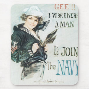 Meine Güte!! Ich wünschte, ich wäre ein Mann Mousepad