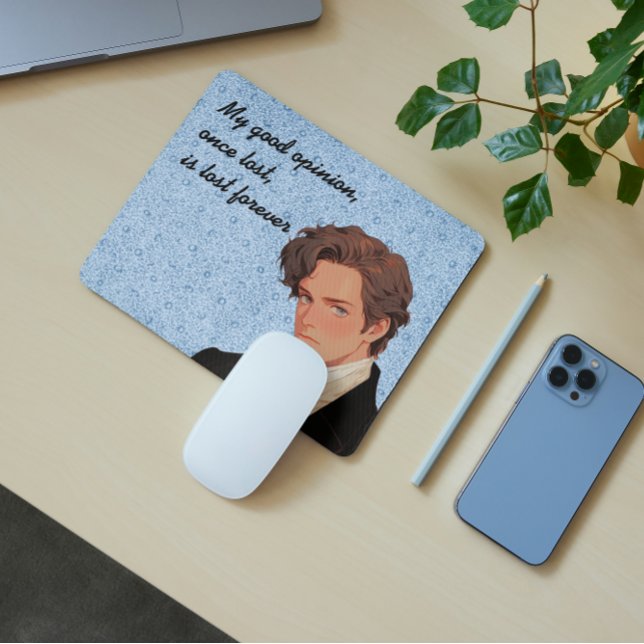 Meine gute Meinung, einmal verloren, ist für immer Mousepad (Von Creator hochgeladen)
