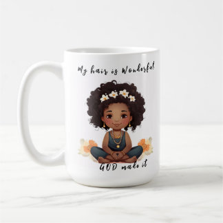 Meine Haare sind wunderbare Tasse