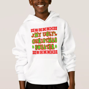 MEINE HÄSSLICHE WEIHNACHTSstrickjacke Hoodie