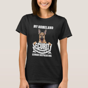 Meine Heimat-Sicherheitsabteilung der Deutschen Po T-Shirt