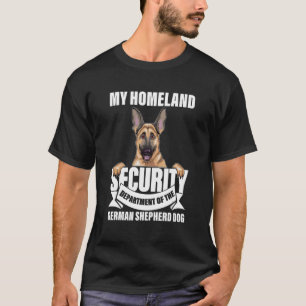 Meine Heimat-Sicherheitsabteilung der Deutschen Po T-Shirt