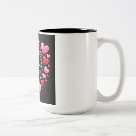 Meine Herz gehört für immer Ihnen Valentinstag Lie Zweifarbige Tasse