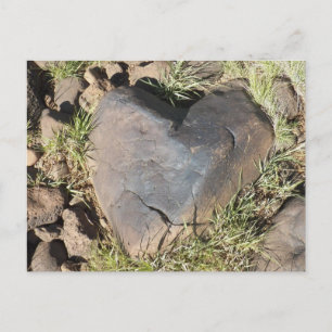 Meine Herz-Rocks Postkarte