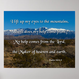 Meine Hilfe kommt vom Herrn Poster