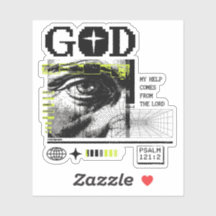 Meine Hilfe kommt vom Herrn Psalm 121:2 Retrowave
