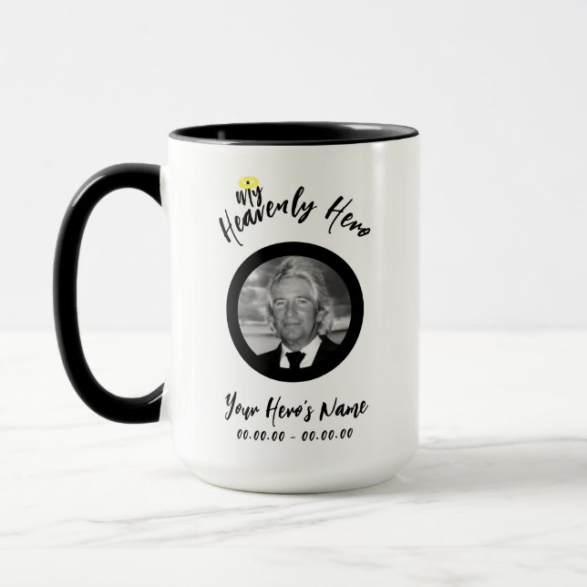 Meine Himmlische Hero Memorial Tasse immer und für (Links)