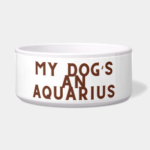 Meine Hunde und Aquarius Napf
