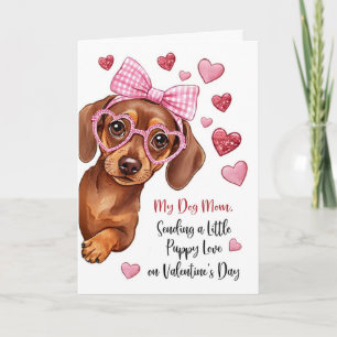 Meine Hundemutter Valentinstag Welpenliebe Süßer H Karte