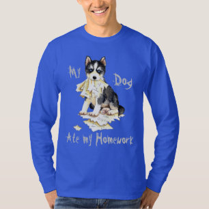 Meine Husky Ate meine Hausaufgaben T-Shirt