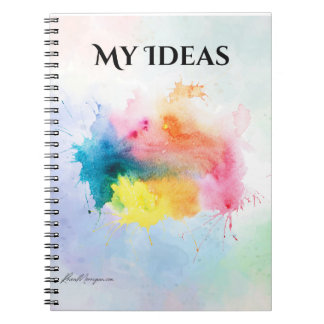 Meine Ideen-Notebook Notizblock