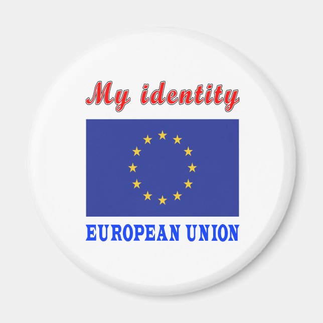 Meine Identität Europäische Gewerkschaft Magnet (Vorne)