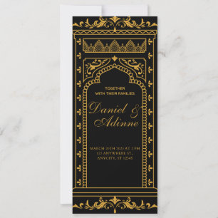 Meine indische Hochzeit Einladung