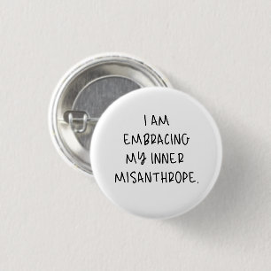 Meine innere Misanthrope Button