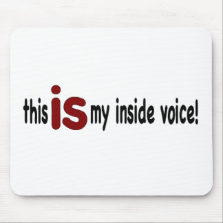 Meine innere Stimme Mousepad