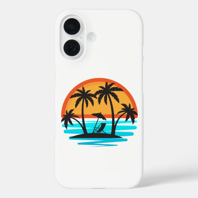Meine Insel Case-Mate iPhone Hülle (Rückseite)