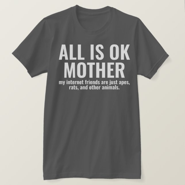 Meine Internet-Freunde Funny PFP Profil Pic NFT T-Shirt (Design vorne)